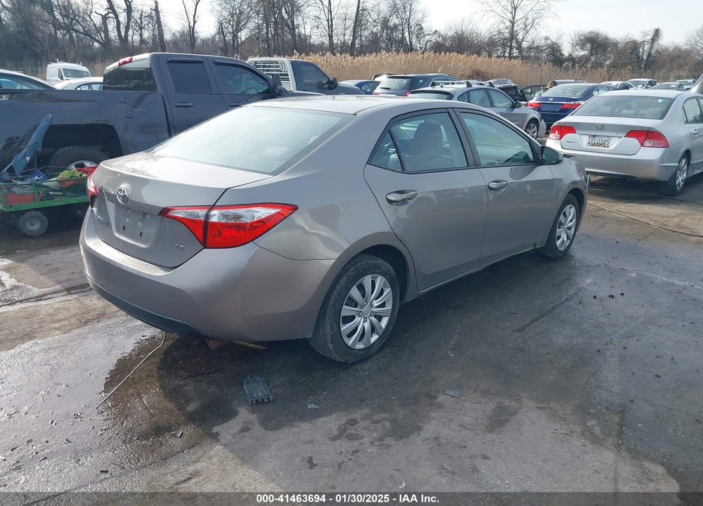 2014 TOYOTA COROLLA VIN: 2T1BURHE8EC004649