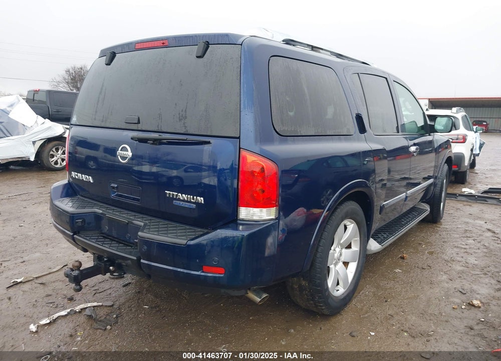 2010 NISSAN ARMADA TITANIUM VIN: 5N1BA0ND6AN606453