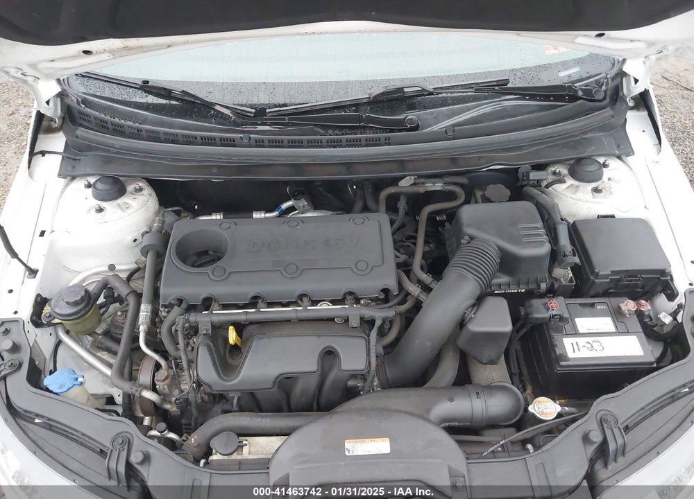 2011 KIA FORTE EX VIN: KNAFU4A28B5404317