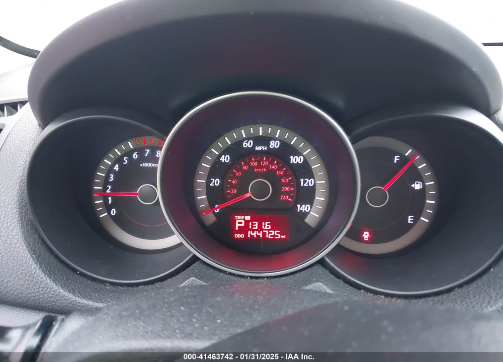 2011 KIA FORTE EX VIN: KNAFU4A28B5404317