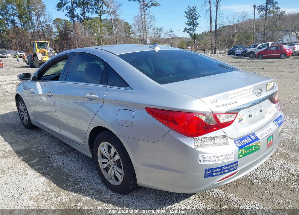 2012 HYUNDAI SONATA GLS VIN: 5NPEB4AC8CH344070