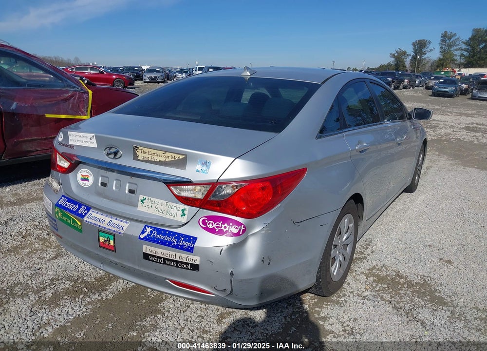 2012 HYUNDAI SONATA GLS VIN: 5NPEB4AC8CH344070