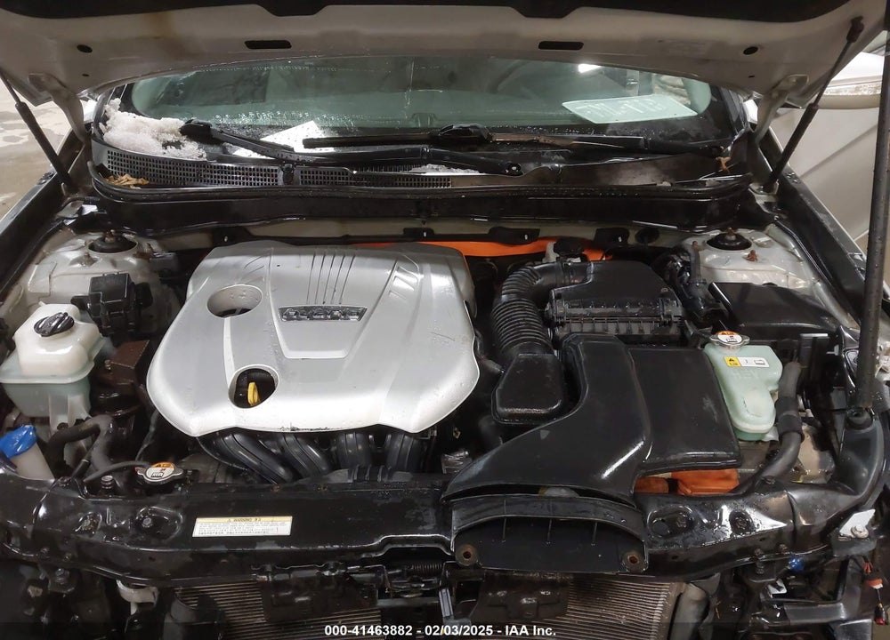 2013 HYUNDAI SONATA HYBRID VIN: KMHEC4A40DA096861
