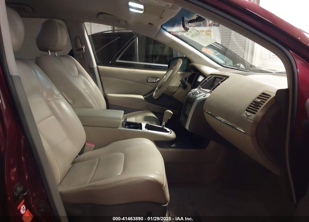 2009 NISSAN MURANO S VIN: JN8AZ18W99W106731