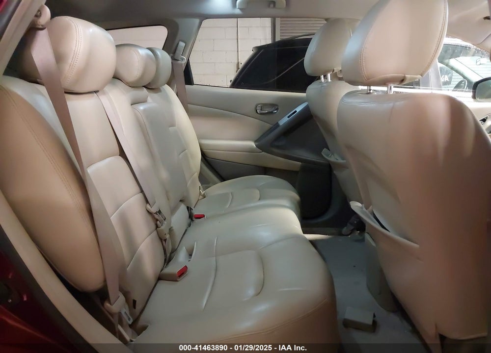 2009 NISSAN MURANO S VIN: JN8AZ18W99W106731