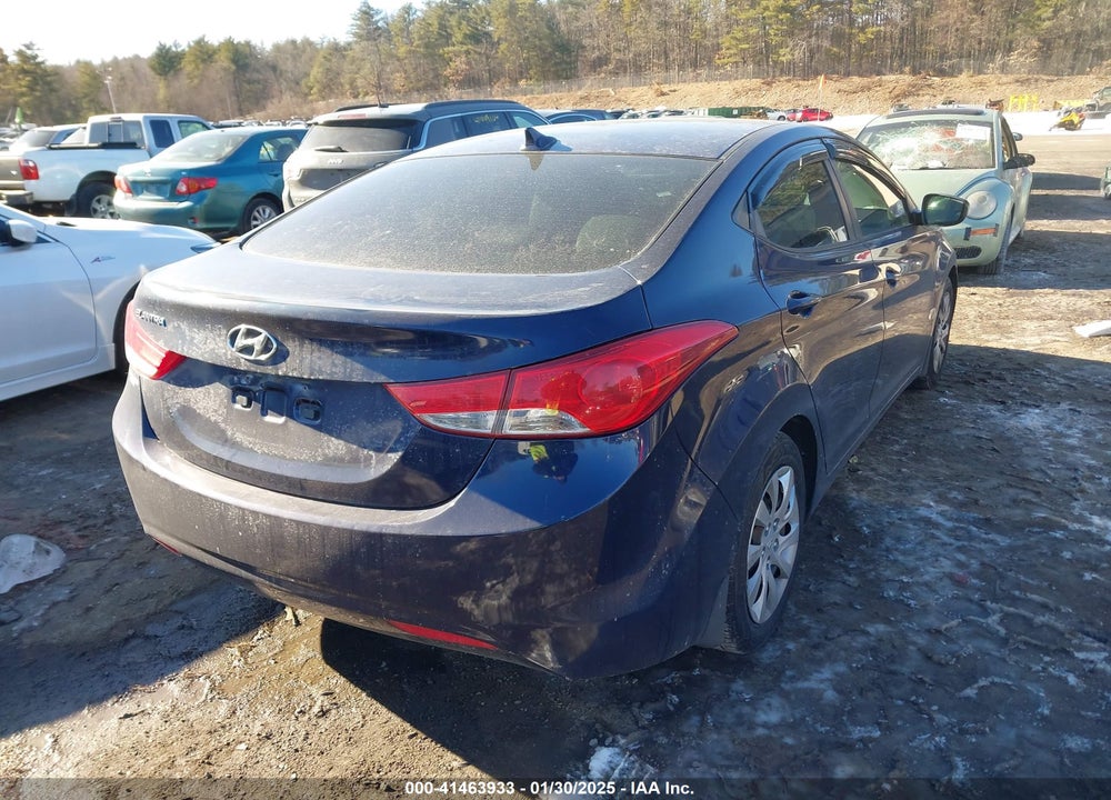 2013 HYUNDAI ELANTRA VIN: 5NPDH4AE0DH229248