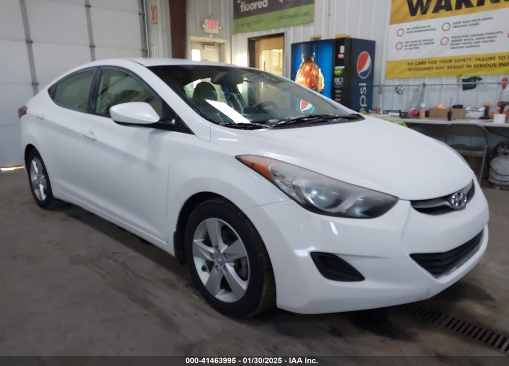 2013 HYUNDAI ELANTRA GLS VIN: 5NPDH4AE1DH158819