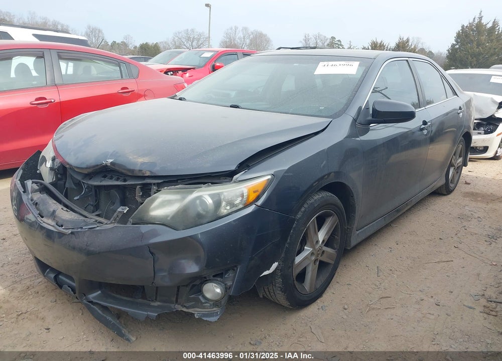 2012 TOYOTA CAMRY SE VIN: 4T1BF1FK5CU019268