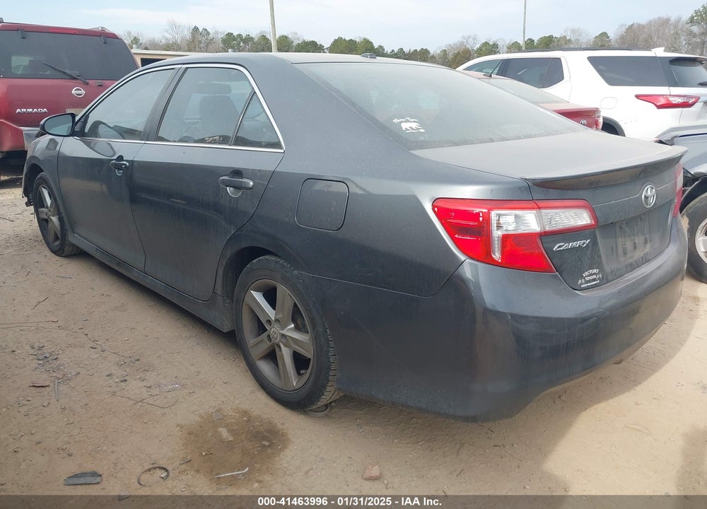 2012 TOYOTA CAMRY SE VIN: 4T1BF1FK5CU019268