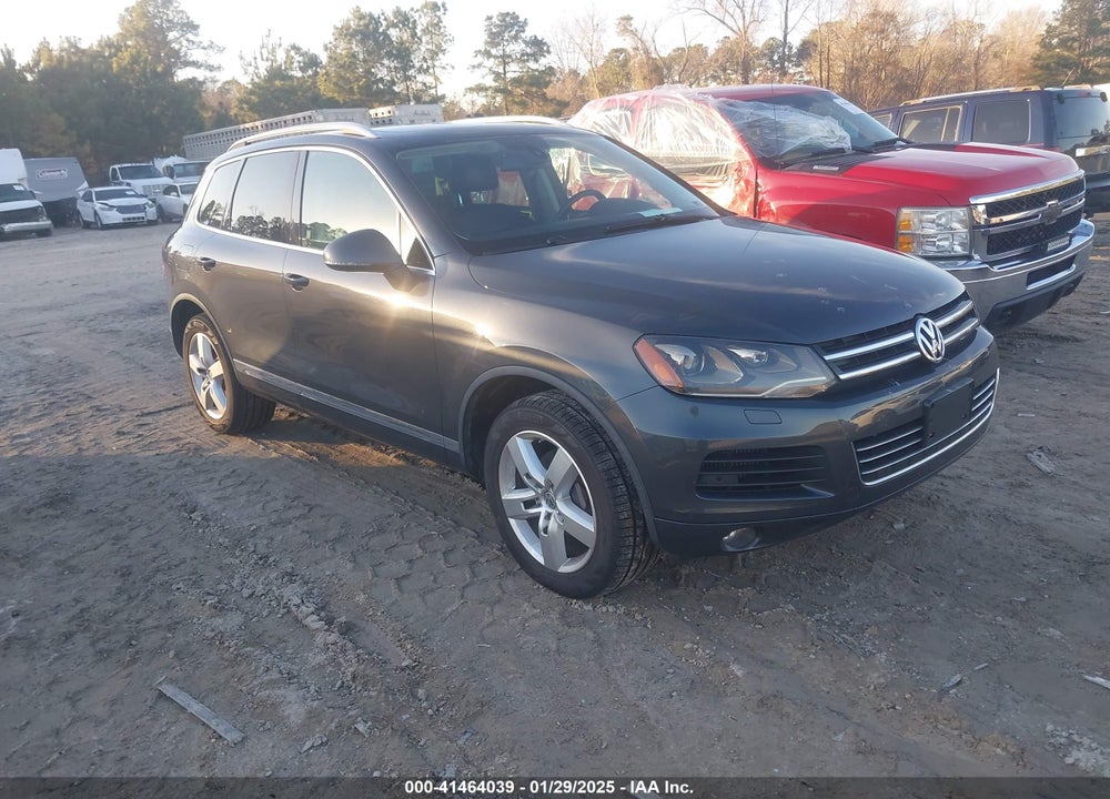 2012 VOLKSWAGEN TOUAREG LUX VIN: WVGFK9BP6CD001178