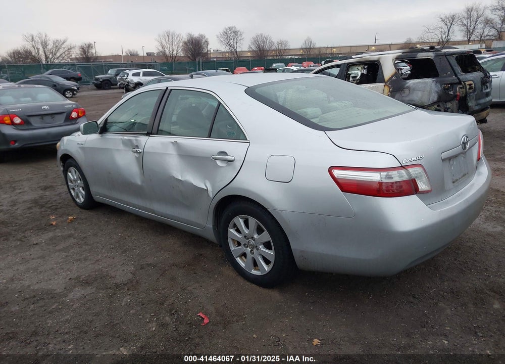 2007 TOYOTA CAMRY HYBRID VIN: JTNBB46K773014520