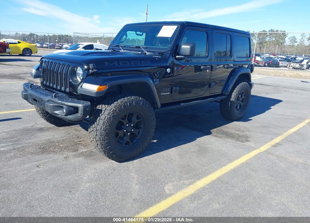 2019 JEEP WRANGLER UNLIMITED MOAB 4X4 VIN: 1C4HJXEG0KW527535