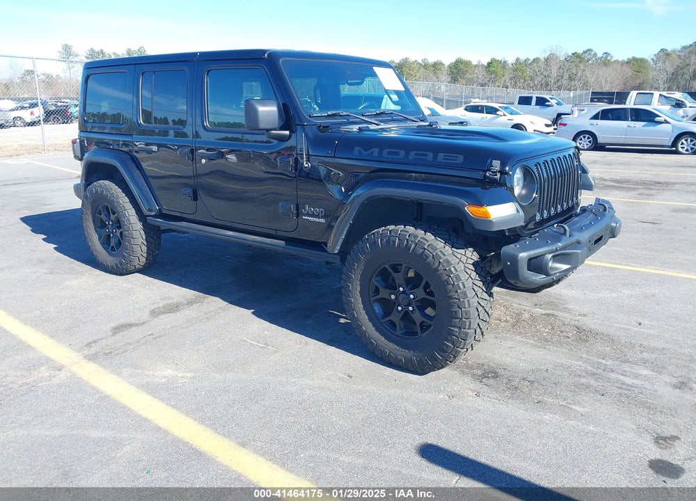 2019 JEEP WRANGLER UNLIMITED MOAB 4X4 VIN: 1C4HJXEG0KW527535