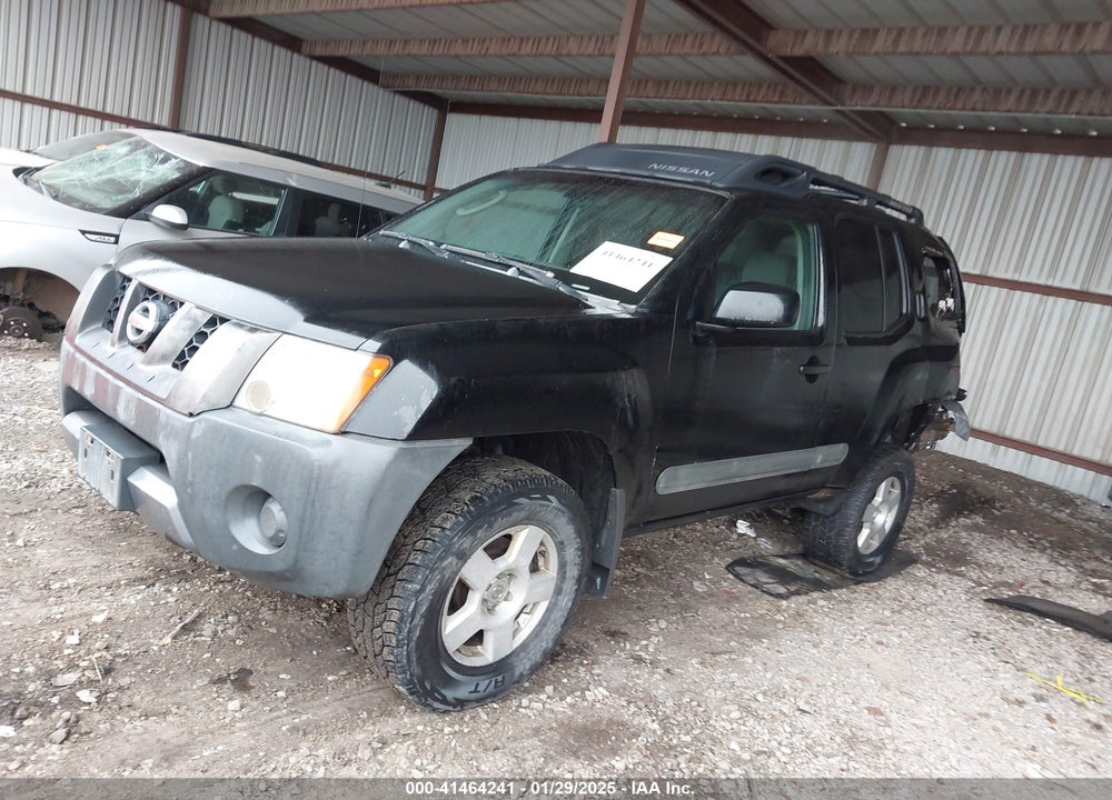 2005 NISSAN XTERRA S VIN: 5N1AN08W65C628712