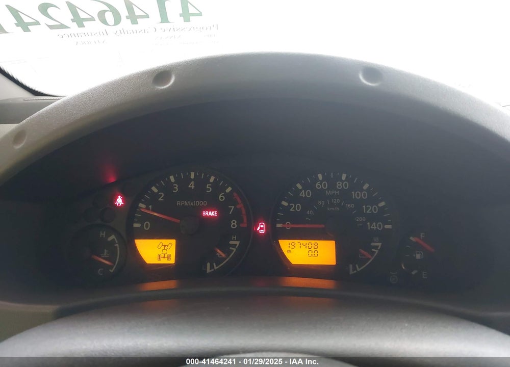 2005 NISSAN XTERRA S VIN: 5N1AN08W65C628712