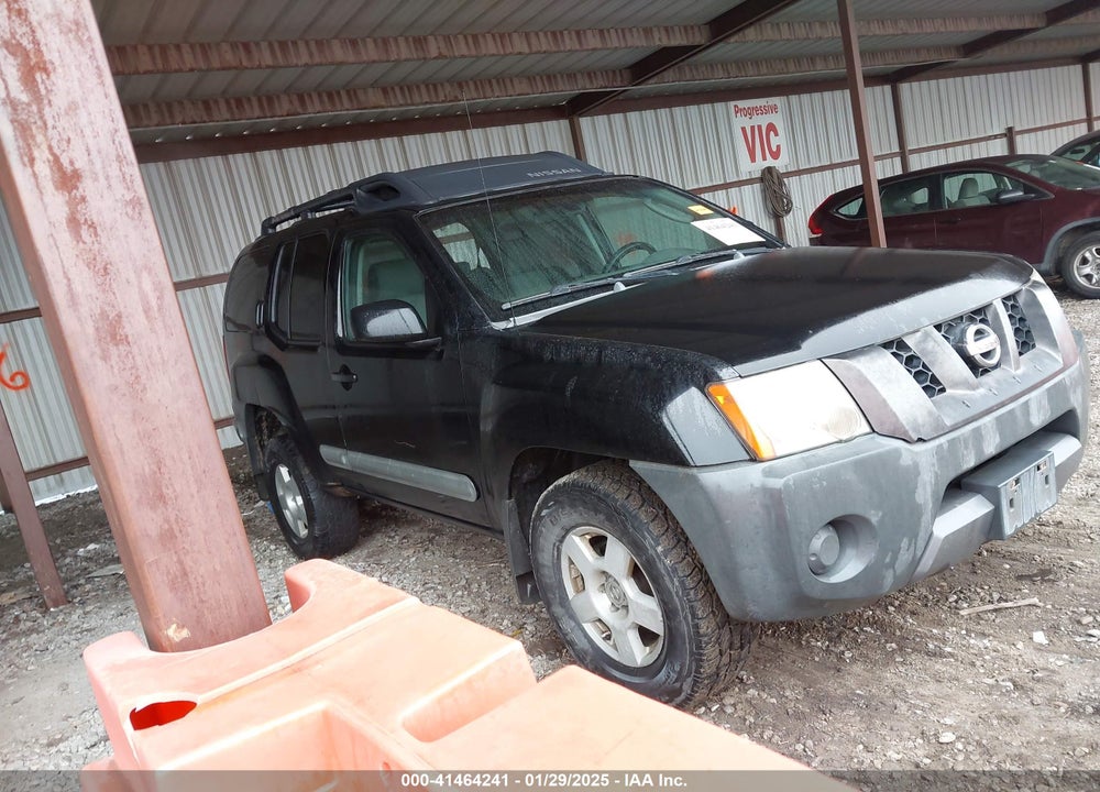 2005 NISSAN XTERRA S VIN: 5N1AN08W65C628712