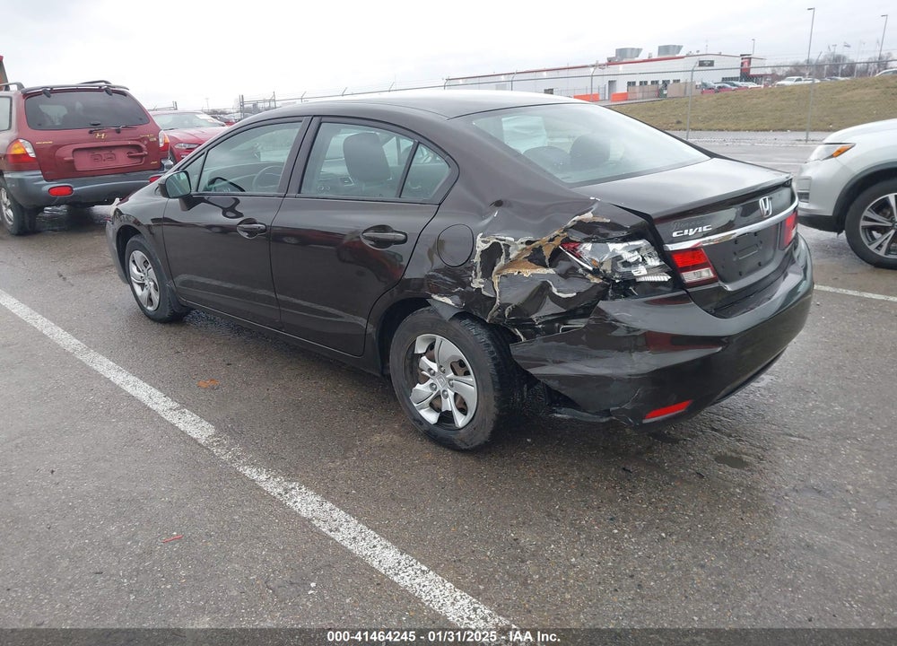 2014 HONDA CIVIC LX VIN: 2HGFB2F51EH554333
