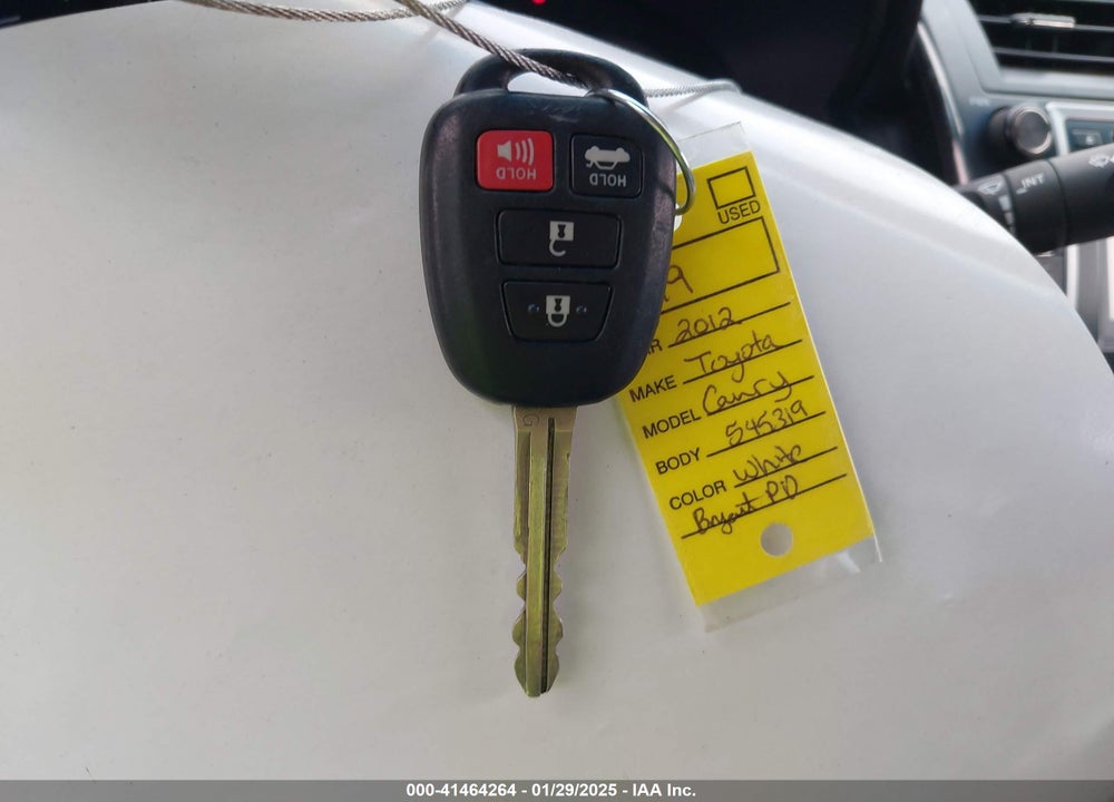 2012 TOYOTA CAMRY LE VIN: 4T1BF1FK7CU545319