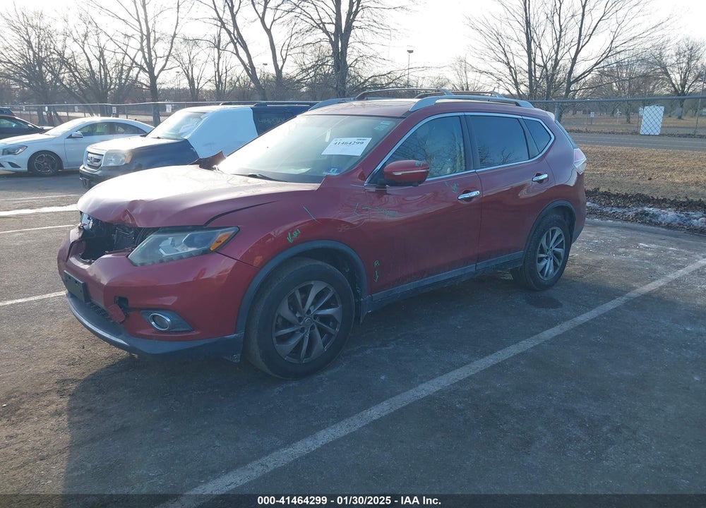 2015 NISSAN ROGUE SL VIN: 5N1AT2MV8FC752836