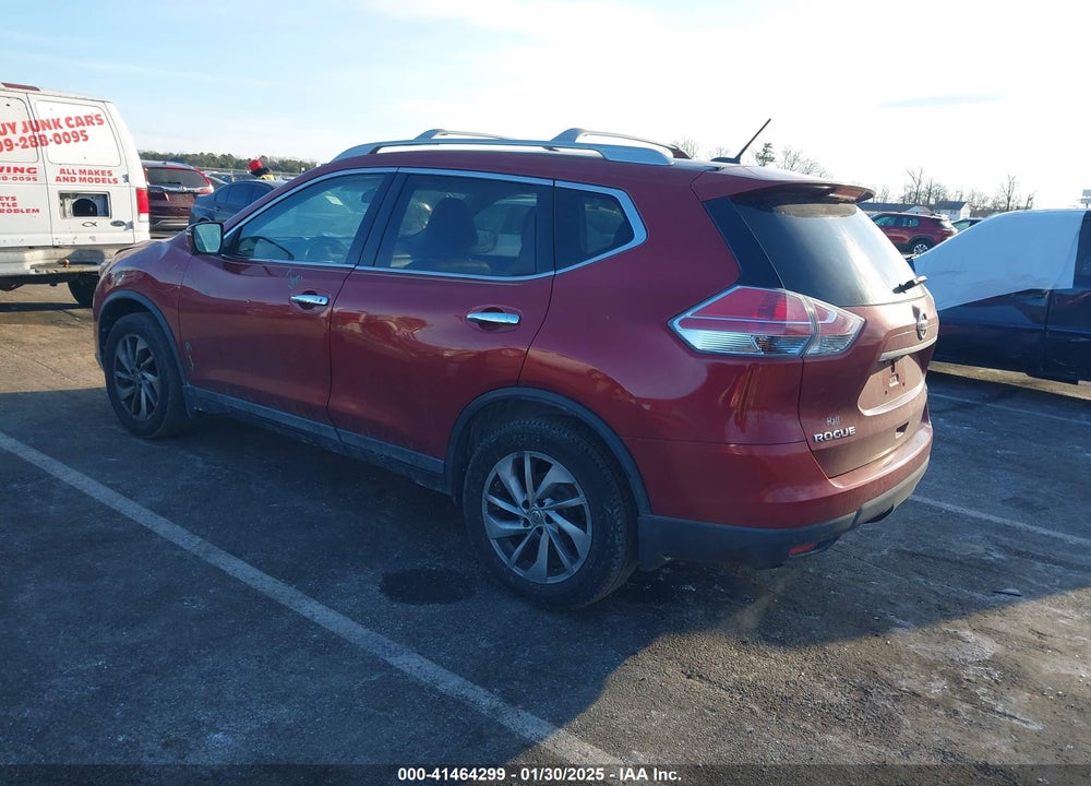 2015 NISSAN ROGUE SL VIN: 5N1AT2MV8FC752836