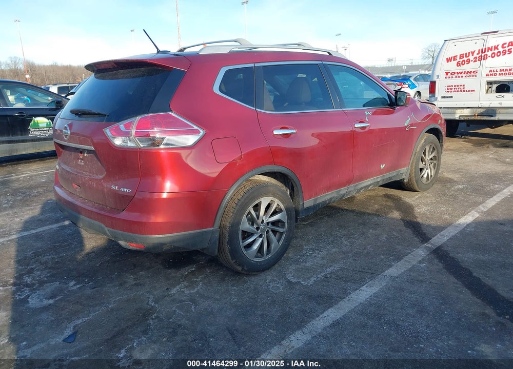 2015 NISSAN ROGUE SL VIN: 5N1AT2MV8FC752836