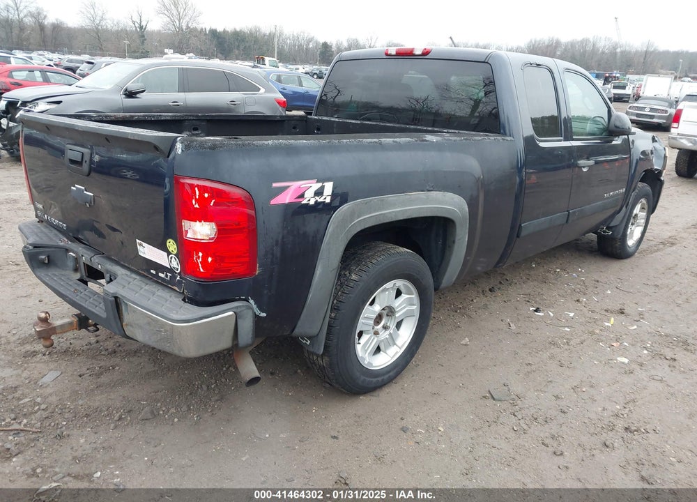 2007 CHEVROLET SILVERADO 1500 LT1 VIN: 1GCEK19067Z521724