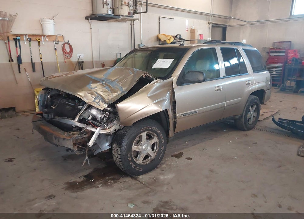2004 CHEVROLET TRAILBLAZER LT VIN: 1GNDT13S742273188