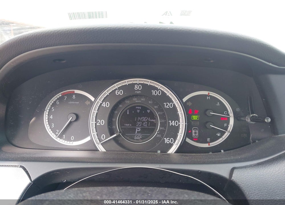 2013 HONDA ACCORD VIN: 1HGCR2F39DA057587