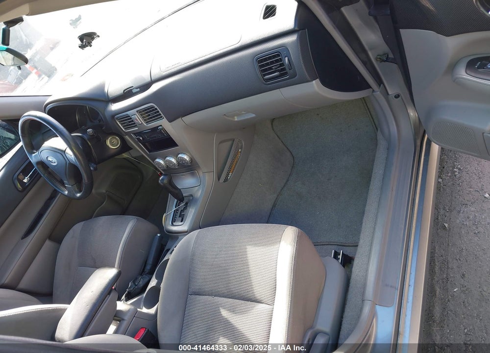 2007 SUBARU FORESTER VIN: JF1SG65647H701713