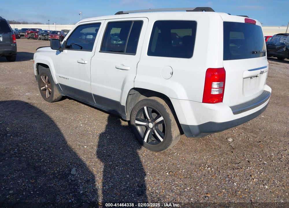 2016 JEEP PATRIOT HIGH ALTITUDE EDITION VIN: 1C4NJPFA7GD514281