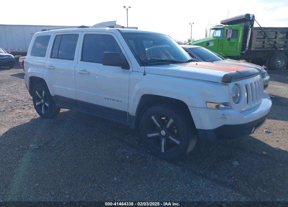 2016 JEEP PATRIOT HIGH ALTITUDE EDITION VIN: 1C4NJPFA7GD514281