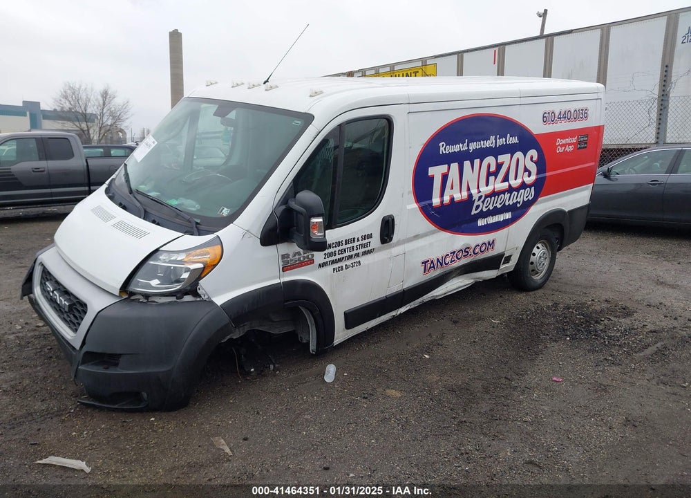 2021 RAM PROMASTER 3500 VIN: 3C6MRVWGXME582315
