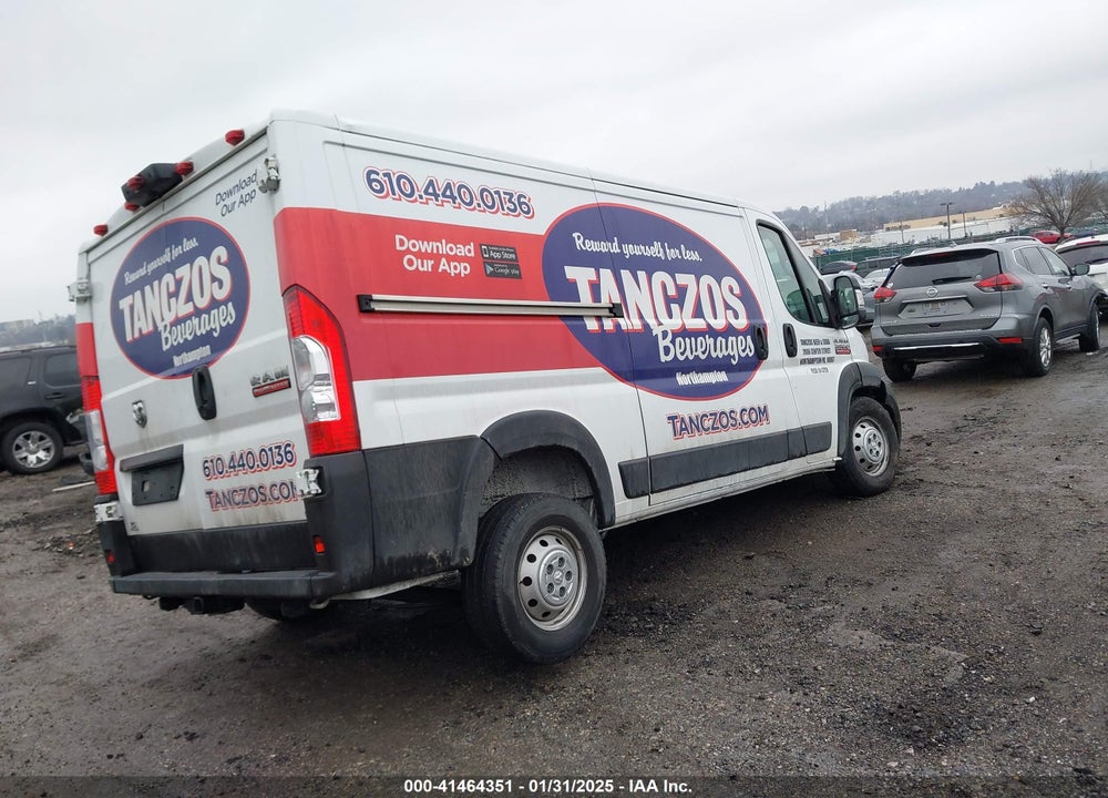 2021 RAM PROMASTER 3500 VIN: 3C6MRVWGXME582315