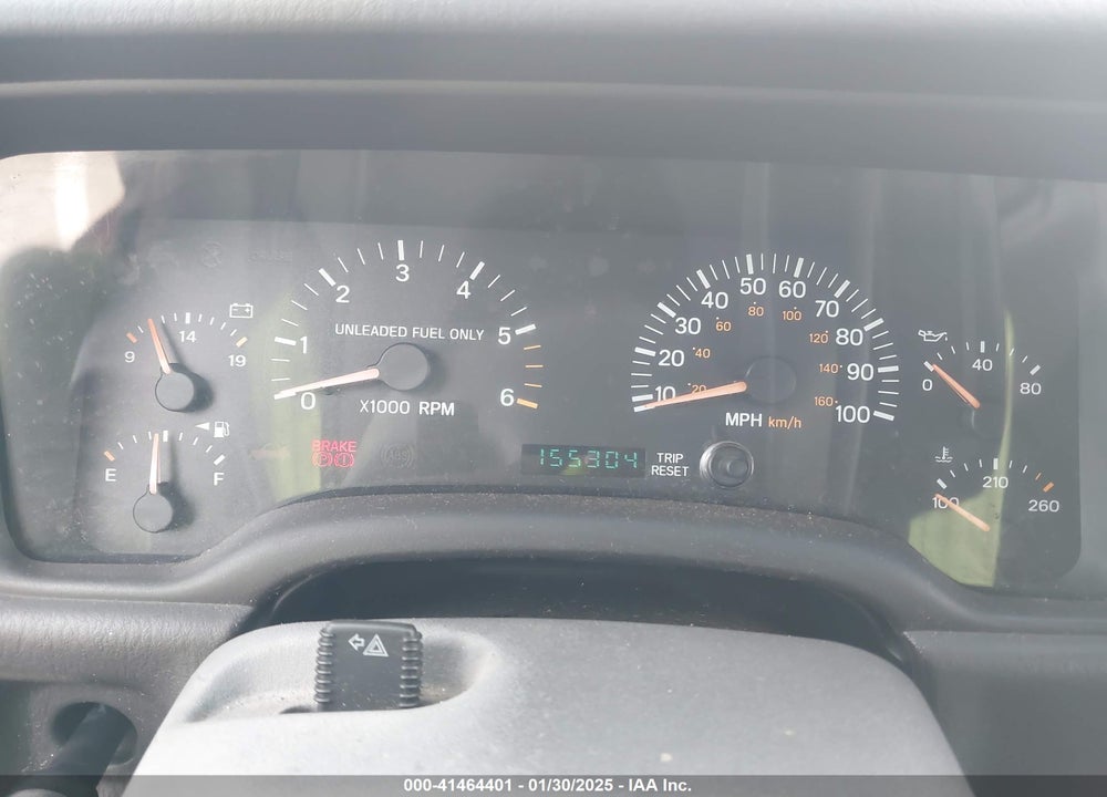 1999 JEEP CHEROKEE CLASSIC/SPORT VIN: 1J4FF68S0XL625261