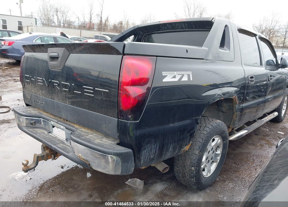 2005 CHEVROLET AVALANCHE 1500 Z71 VIN: 3GNEK12Z65G202000