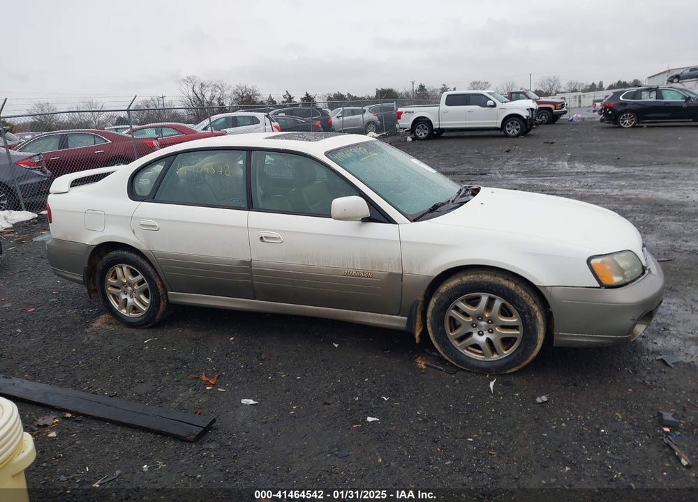 2002 SUBARU OUTBACK VIN: 4S3BE686927205705