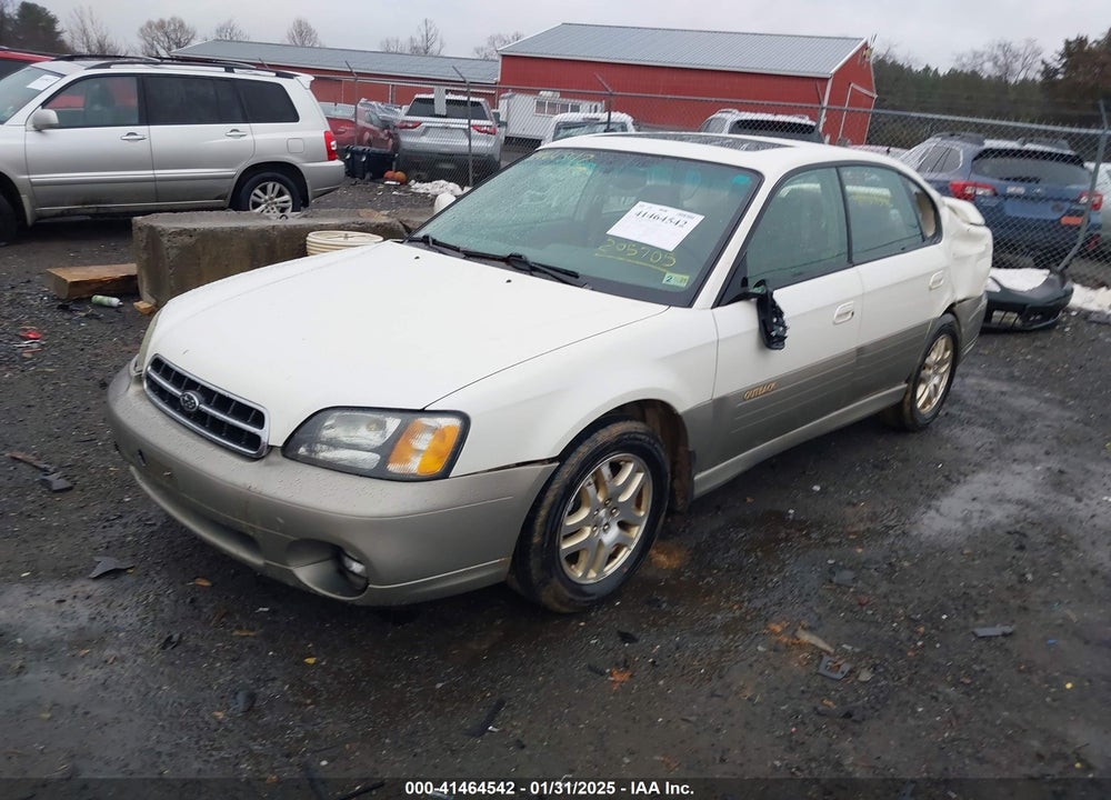 2002 SUBARU OUTBACK VIN: 4S3BE686927205705