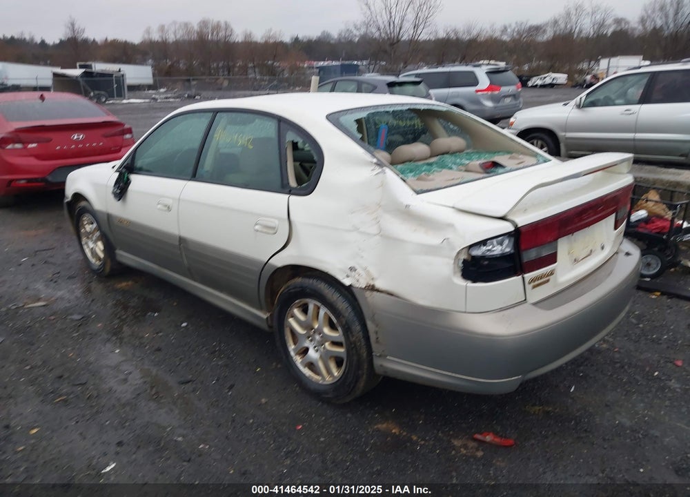2002 SUBARU OUTBACK VIN: 4S3BE686927205705