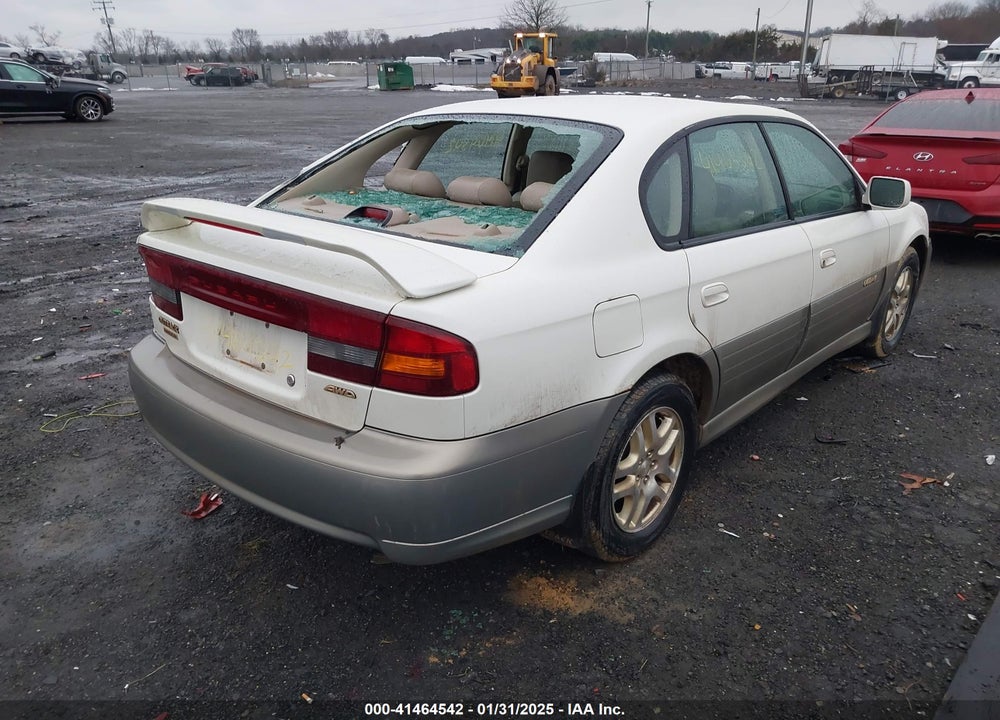 2002 SUBARU OUTBACK VIN: 4S3BE686927205705