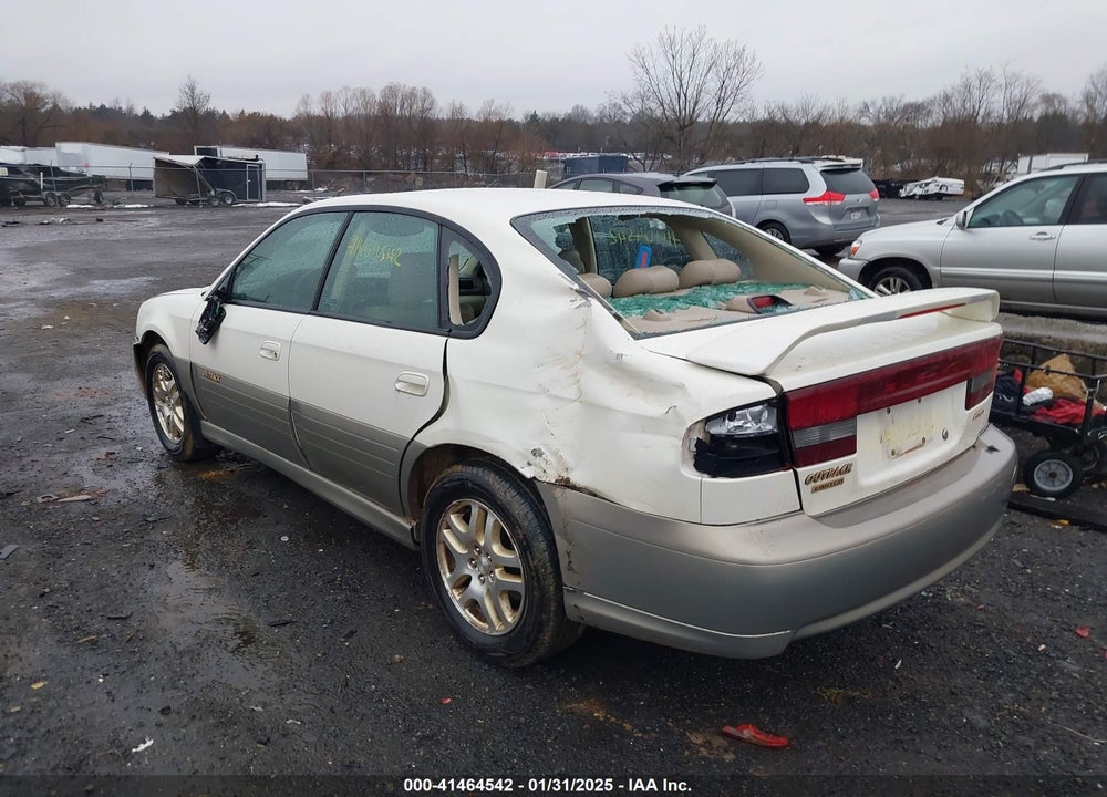 2002 SUBARU OUTBACK VIN: 4S3BE686927205705