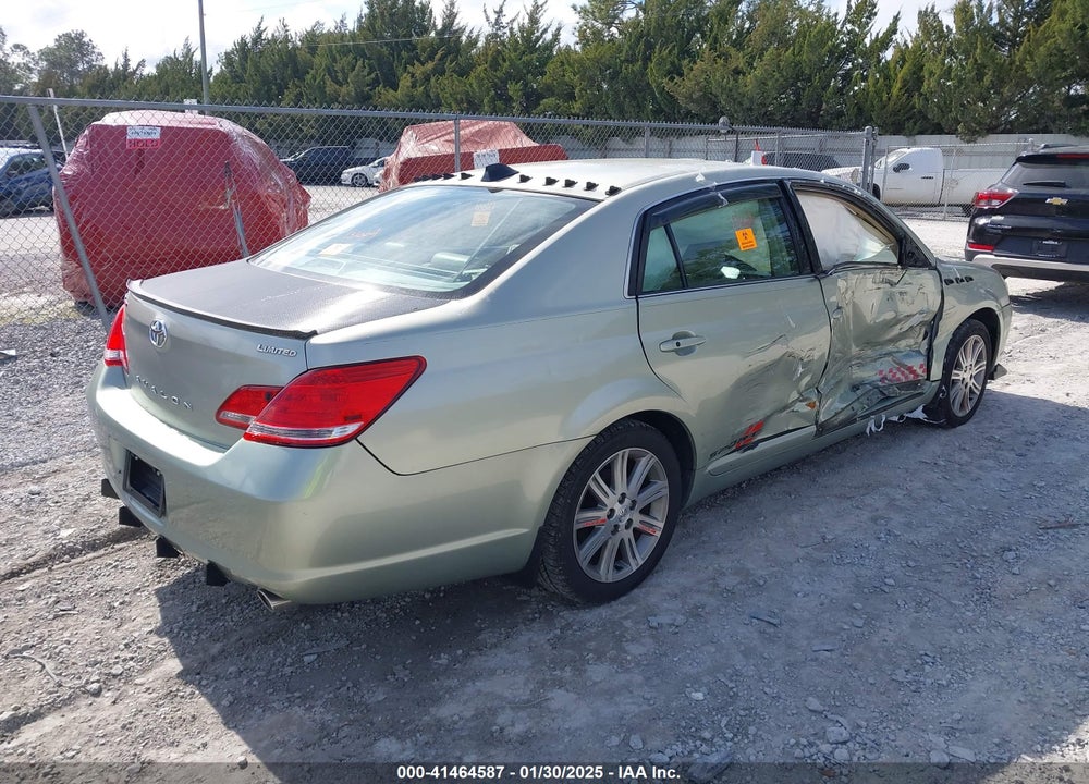 2006 TOYOTA AVALON LIMITED VIN: 4T1BK36B66U091155