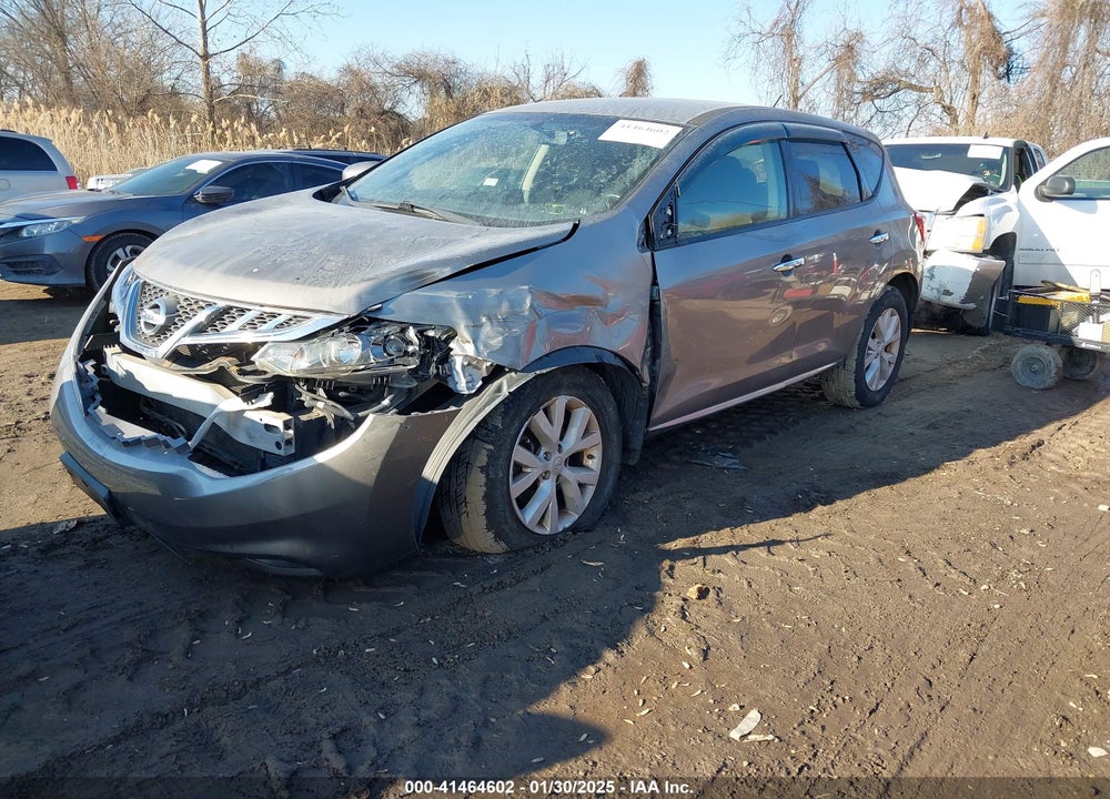 2012 NISSAN MURANO S VIN: JN8AZ1MW5CW224224