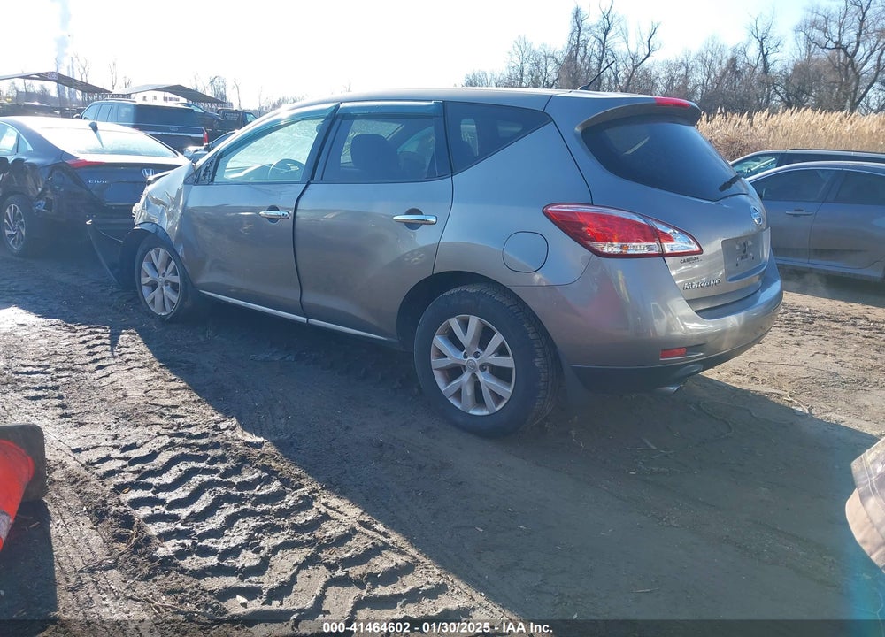2012 NISSAN MURANO S VIN: JN8AZ1MW5CW224224