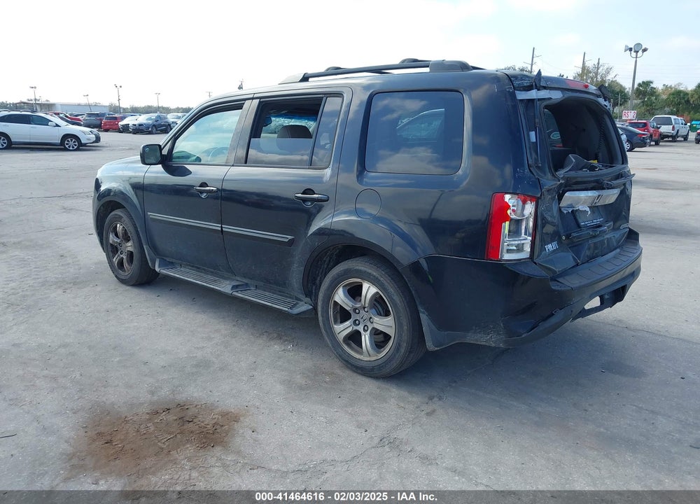 2012 HONDA PILOT VIN: 5FNYF4H73CB007170