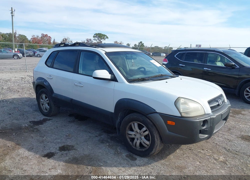 2007 HYUNDAI TUCSON LIMITED/SE VIN: KM8JN12D07U638470