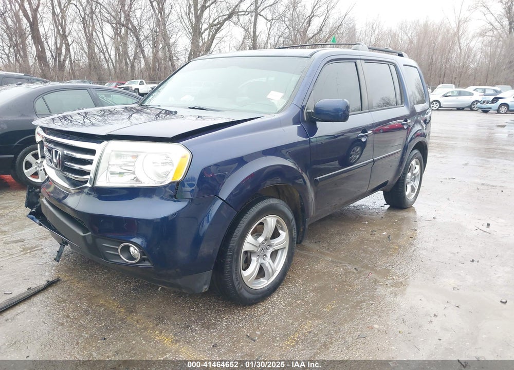 2014 HONDA PILOT EX VIN: 5FNYF4H45EB031673