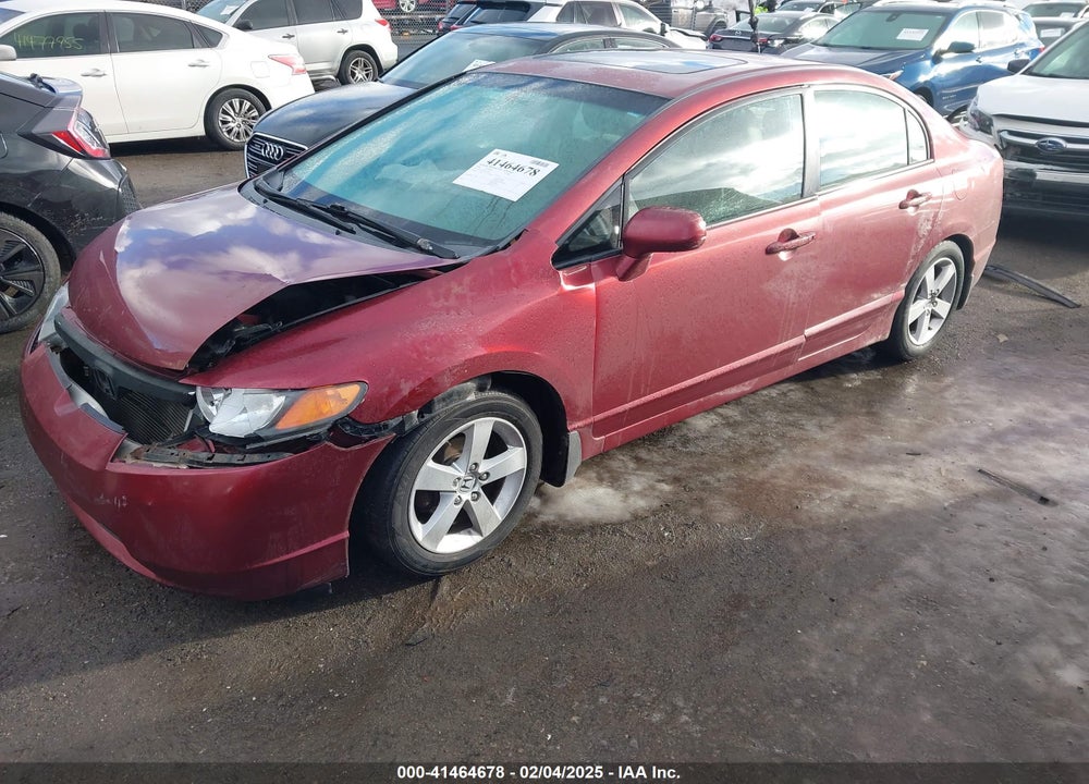 2008 HONDA CIVIC EX VIN: 2HGFA16878H507416
