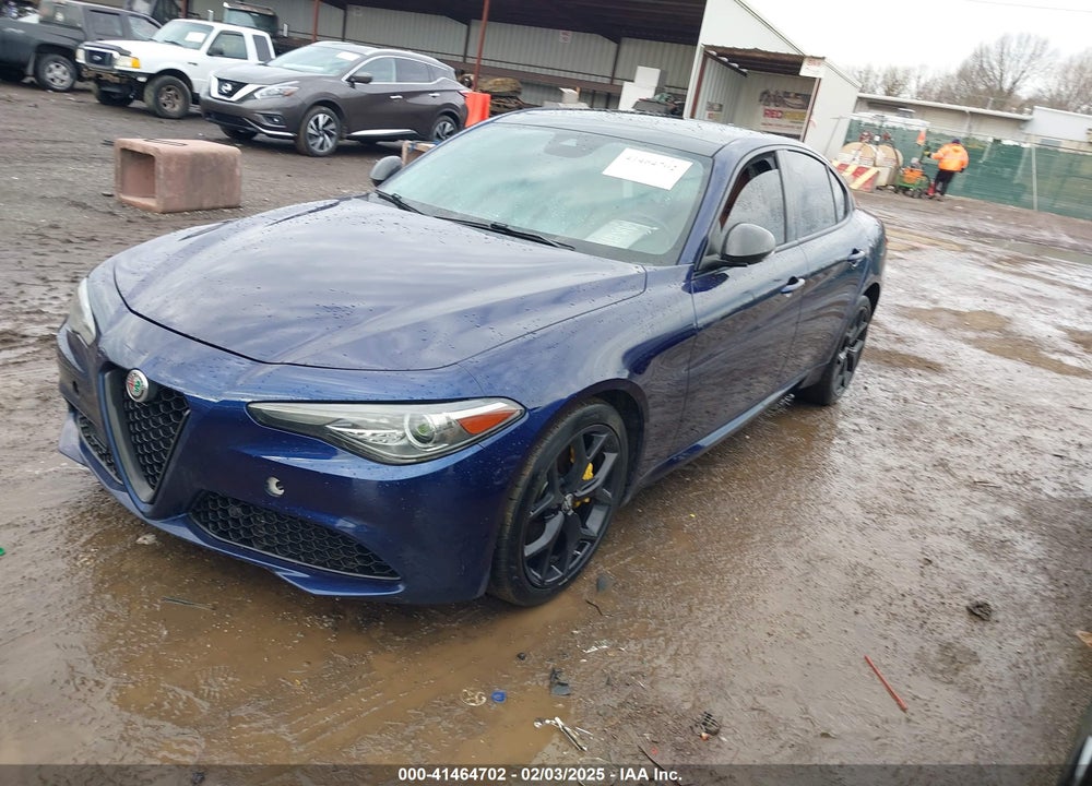 2020 ALFA ROMEO GIULIA VIN: ZARFANAN0L7625403