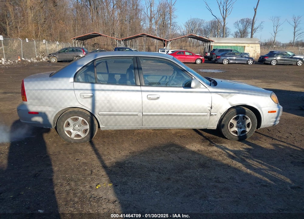 2004 HYUNDAI ACCENT GL VIN: KMHCG45C24U551950