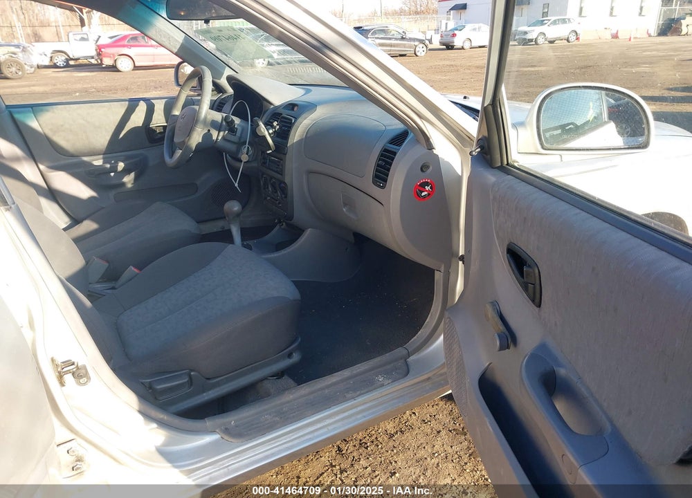 2004 HYUNDAI ACCENT GL VIN: KMHCG45C24U551950